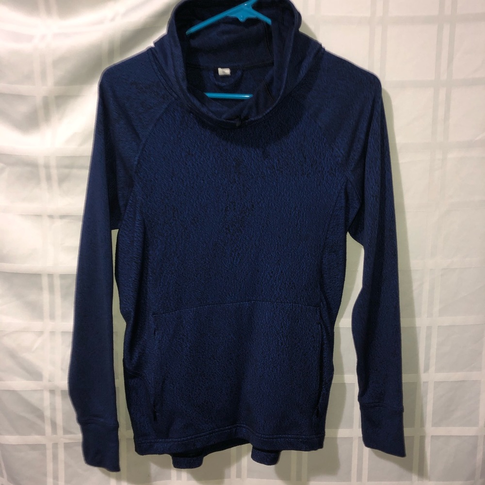 lululemon athletica Navy Blue Crew Neck Sweater